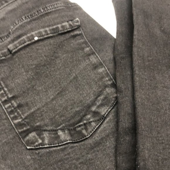 LIKE NEW PAPER DENIM & CLOTH BLACK STRAIGHT JEANS 30x32 😎 - Picture 6 of 14